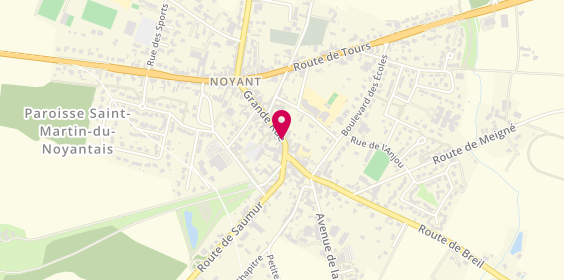 Plan de Point Sys, 42 Grande Rue, 49490 Noyant-Villages