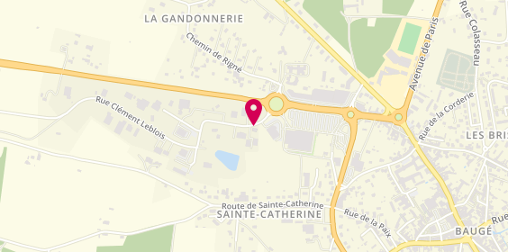 Plan de Eco R Concept, 2 Zone Artisanale de Sainte-Catherine, 49150 Baugé-en-Anjou