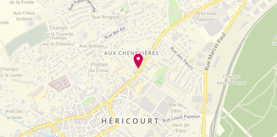 Plan de F&SI - Formation et Solutions Informatiques, 35A avenue Léon Jouhaux, 70400 Héricourt