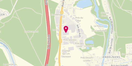 Plan de Boulanger, 3 Route de Montbéliard, 90400 Andelnans