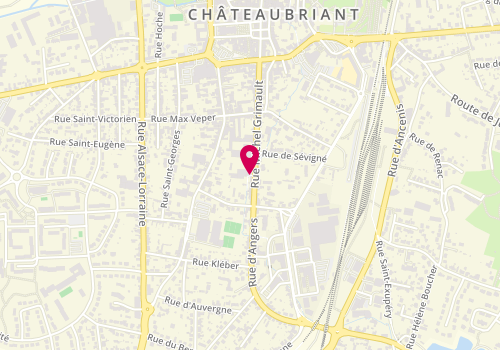 Plan de Pixel Is, 46 Rue Michel Grimault, 44110 Châteaubriant