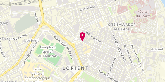 Plan de Galaxy Center, 5 place de la Libération, 56100 Lorient