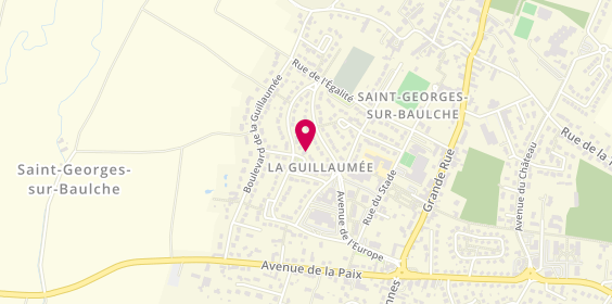 Plan de Bureau 89, 60 square Jean Monnet, 89000 Saint-Georges-sur-Baulche