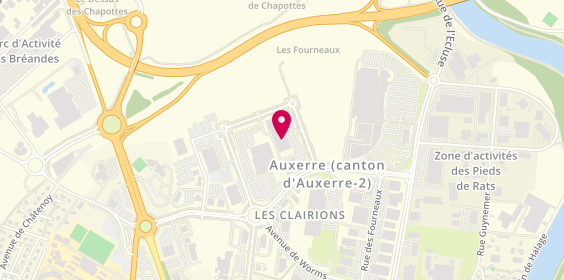 Plan de Boulanger Auxerre, Zone Aménagement Les Clairions
1 avenue Bronislaw Geremek, 89000 Auxerre