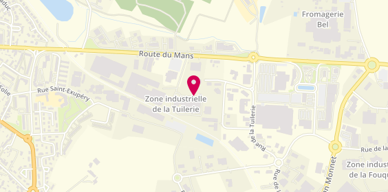 Plan de MDA, Route du Mans, Centre Commercial la Tuilerie, 72300 Solesmes