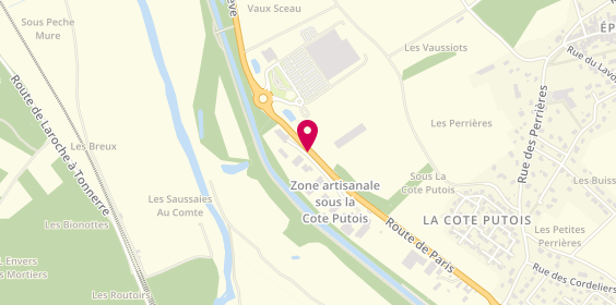 Plan de Xefi Tonnerre, Zone Aménagement 
Route de Paris, 89700 Tonnerre