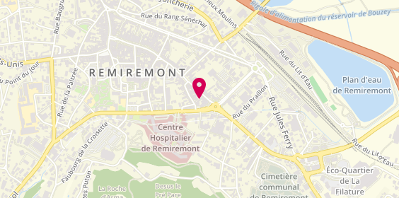 Plan de Help Mobile, 116 Rue Charles de Gaulle, 88200 Remiremont
