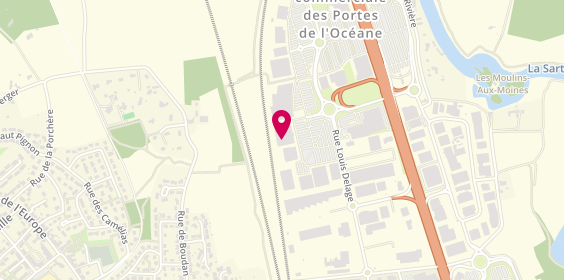 Plan de Boulanger le Mans, 154 Rue Louis Delage Zone Nord, 72650 La Chapelle-Saint-Aubin