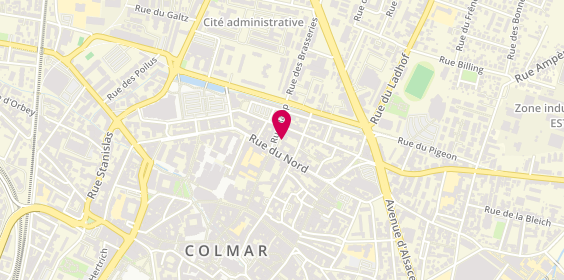 Plan de Milex Informatique, 22 Rue Rapp, 68000 Colmar