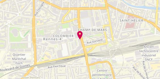 Plan de Pcr, 6 Rue Alma, 35000 Rennes