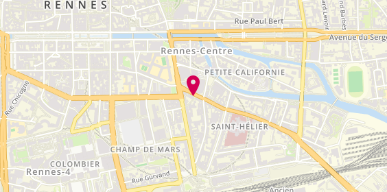 Plan de Pixis.net, 16 Rue Saint-Hélier, 35000 Rennes
