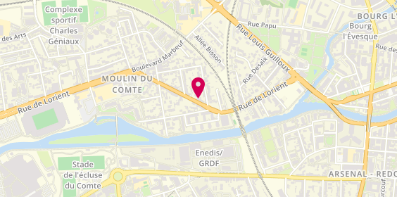Plan de ICNs, 48 Rue de Lorient, 35000 Rennes