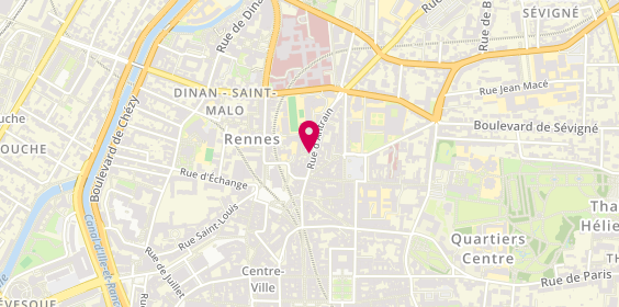 Plan de Kerink, 21 Rue d'Antrain, 35700 Rennes