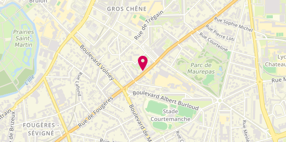 Plan de Tlci, 185 Rue de Fougères, 35700 Rennes