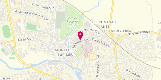 Plan de Informatique, 40 Rue Saint-Nicolas, 35160 Montfort-sur-Meu