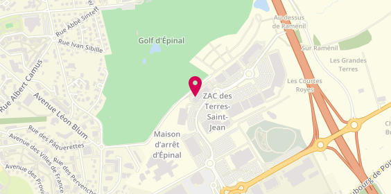 Plan de Darty, Zone Des avenue des Terres Saint-Jean, 88000 Épinal