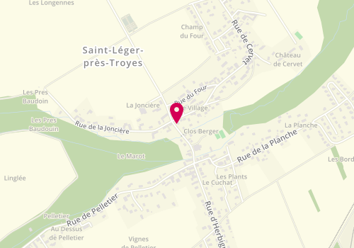 Plan de Ufp GIE, N 108 parc Logistique de l'Aube, 10800 Saint-Léger-près-Troyes