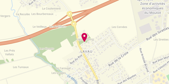 Plan de Aube-Pc-Occas, 44 Route de Méry, 10150 Lavau