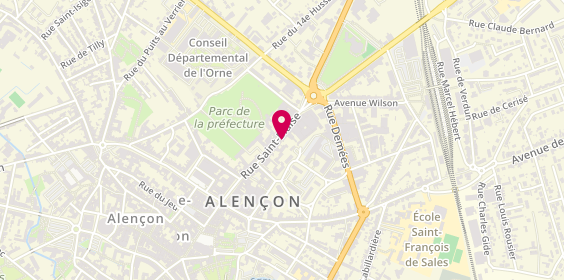 Plan de Aci - Alencon Conseil Informatique, 78 Rue Saint-Blaise, 61000 Alençon
