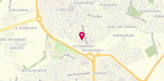 Plan de Iliane, Zone Artisanale Du
Rue du Carpont, 29850 Gouesnou