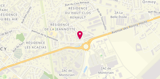 Plan de IBS Informatique Bureau Service, 16 Boulevard Charles de Gaulle, 91540 Mennecy
