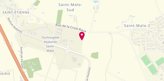 Plan de Seatronic, 10 Allée Ephyra Zone Atalante, 35400 Saint-Malo