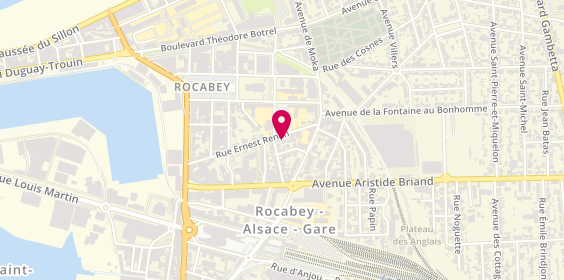 Plan de INFOADOM, 38 Rue Ernest Renan, 35400 Saint-Malo