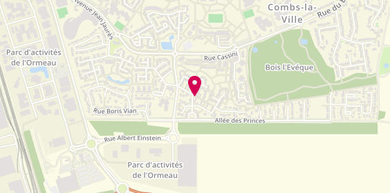 Plan de Trustelect, 1 Rue de Cassiopée, 77380 Combs-la-Ville
