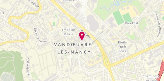 Plan de Dépan'PC 54, 2 Pl. De Paris, 54500 Vandœuvre-lès-Nancy