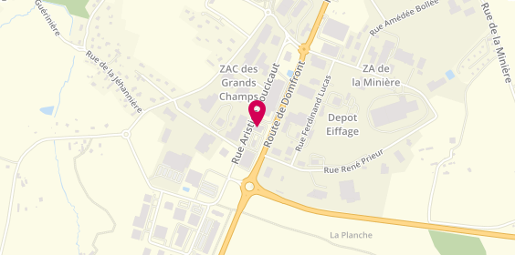 Plan de Bureau Vallée, 317 Rue Aristide Boucicaut, 61100 Flers