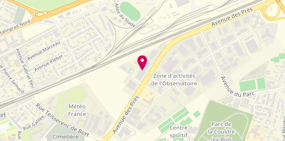 Plan de Polarion Software, 12 avenue des Prés, 78180 Montigny-le-Bretonneux