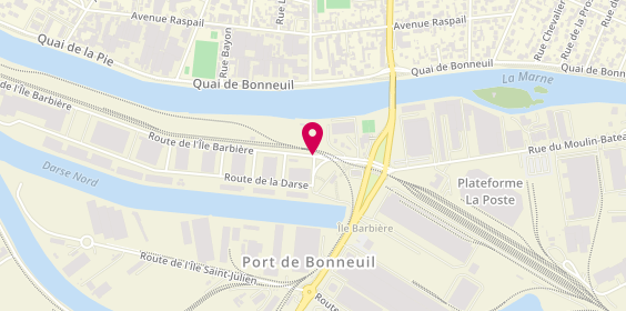 Plan de Pmc, 5 Route Ile Barbière, 94380 Bonneuil-sur-Marne