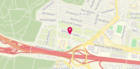 Plan de Point d'Encre, 25 avenue de Savoie, 78140 Vélizy-Villacoublay