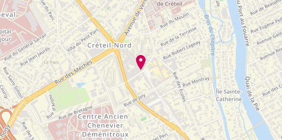 Plan de Teltech, 42 Rue du Général Leclerc, 94000 Créteil