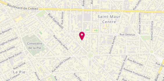 Plan de Pc2pro, 36 Bis Rue Baratte Cholet, 94100 Saint-Maur-des-Fossés