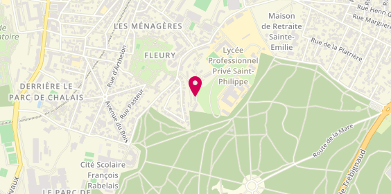Plan de Digital-Buro Île de France, 26 Rue du parc de Fleury, 92190 Meudon