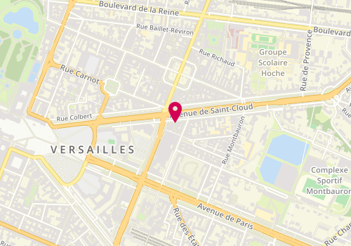 Plan de Hyper Plein Ciel, 26 avenue de Saint-Cloud, 78000 Versailles