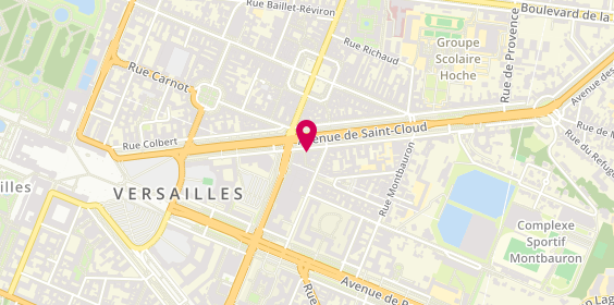 Plan de Fombi Versailles, 26 avenue de Saint-Cloud, 78000 Versailles