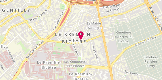 Plan de Isphers, 52 Rue du Général Leclerc, 94270 Le Kremlin-Bicêtre