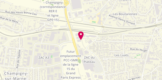Plan de Fdd Com, 1 Rue Paul Gauguin, 94350 Villiers-sur-Marne