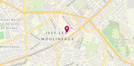 Plan de Boulanger, 5 promenade Coeur de Ville, 92130 Issy-les-Moulineaux