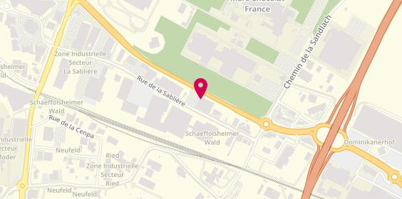 Plan de Bureau Vallée, Z.I la Sablière
Rue de la Sablière, 67590 Schweighouse-sur-Moder