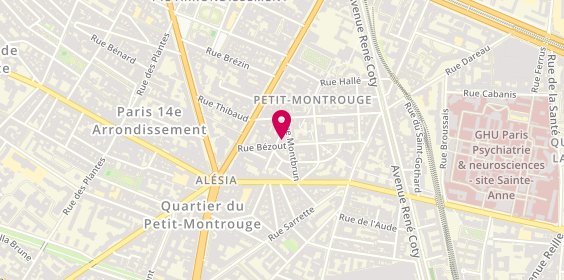 Plan de Assistance PC, 32 Rue Bézout, 75014 Paris