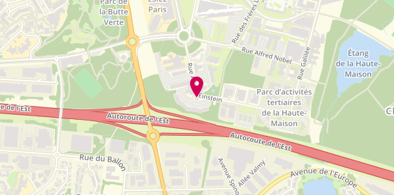 Plan de Pc77, 16 Rue Albert Einstein, 77420 Champs-sur-Marne