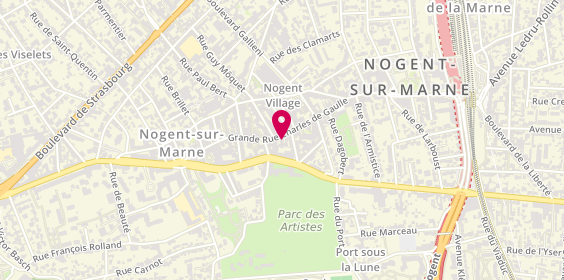 Plan de Facts France, 124 grande Rue Charles de Gaulle, 94130 Nogent-sur-Marne
