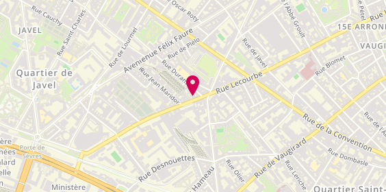 Plan de Atoopc, 278 Rue Lecourbe, 75015 Paris