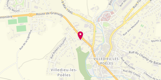 Plan de PCmania Center, 51 Rue Jules Tétrel, 50800 Villedieu-les-Poêles-Rouffigny