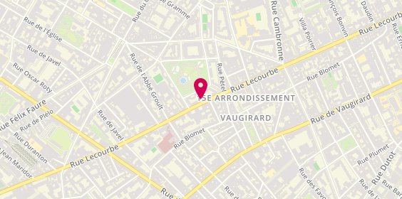 Plan de LABERNADIE Dominique, 178 Rue Lecourbe, 75015 Paris