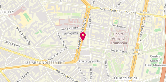 Plan de Cashmag, 32 Bis Boulevard de Picpus, 75012 Paris