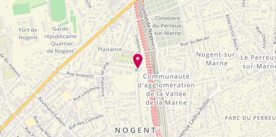 Plan de TARENNE Olivier, 78 Rue Coulmiers, 94130 Nogent-sur-Marne